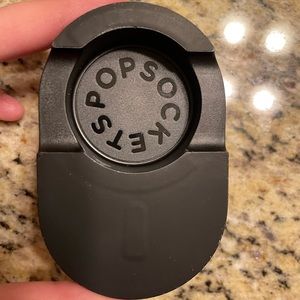 Pop socket phone holder